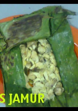 Foto resep Pepes jamur cumi