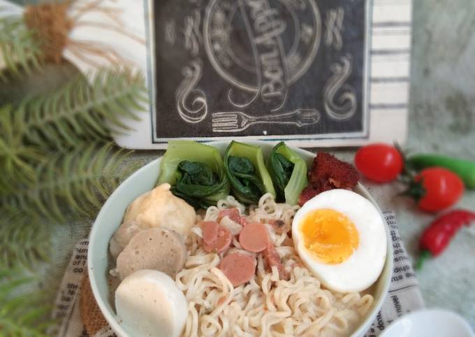 Resep Mie Kuah Susu Oleh Wiwin088 Cookpad