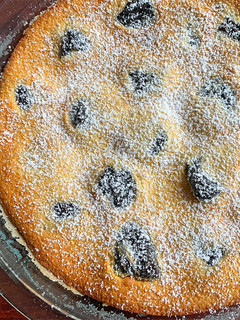 A picture of Dried Prune Clafoutis.