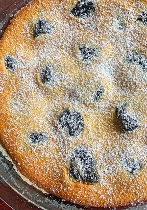 A picture of Dried Prune Clafoutis.