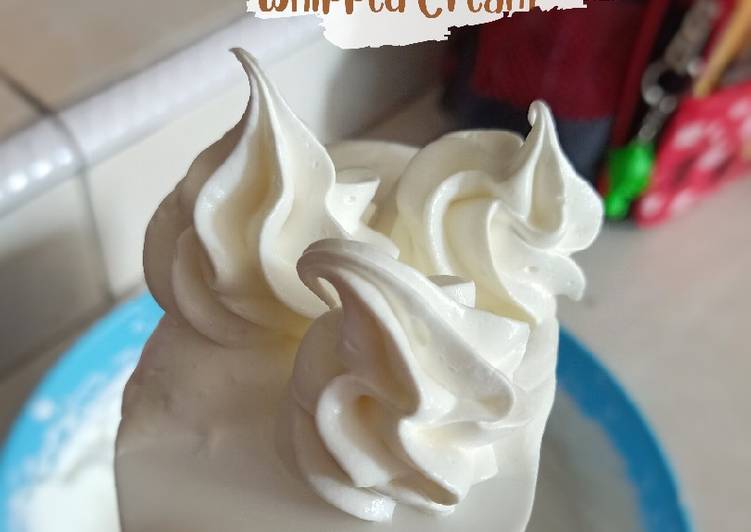 makanan ❤Homemade Whipped Cream Anti Gagal