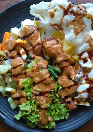 Foto resep Bumbu Gado Gado Santan Siram Ala Kaki Lima