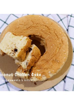 Foto resep Coconut Chiffon Cake