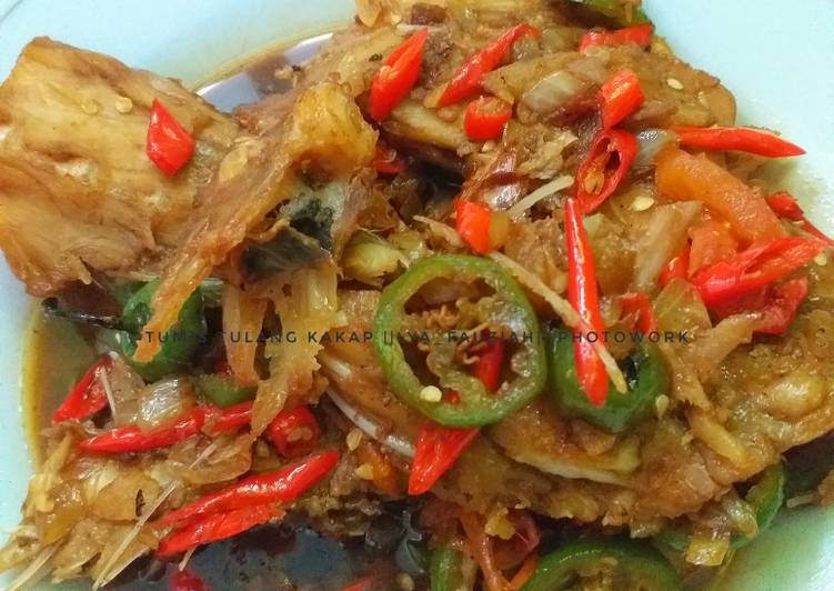 Resep Tumis asin tulang kakap/jambal, Menggugah Selera