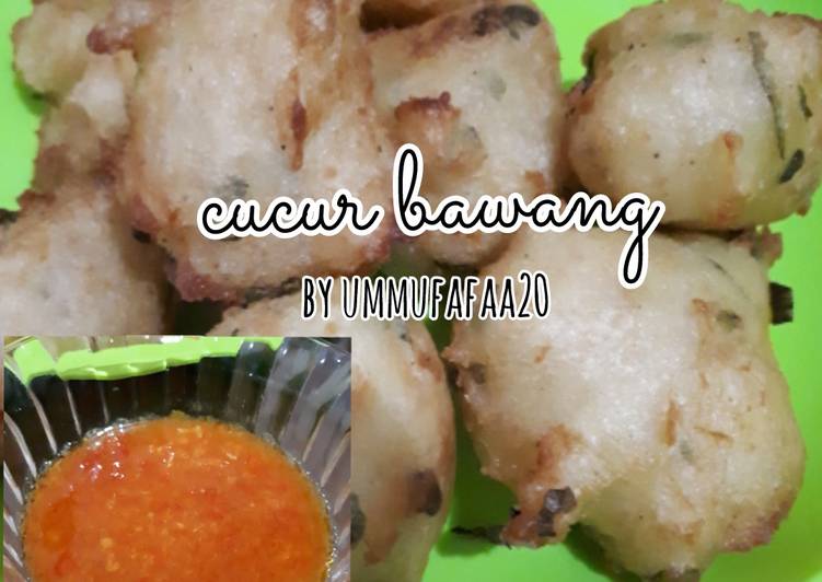 resep cara mengolah Cucur Bawang Gurih