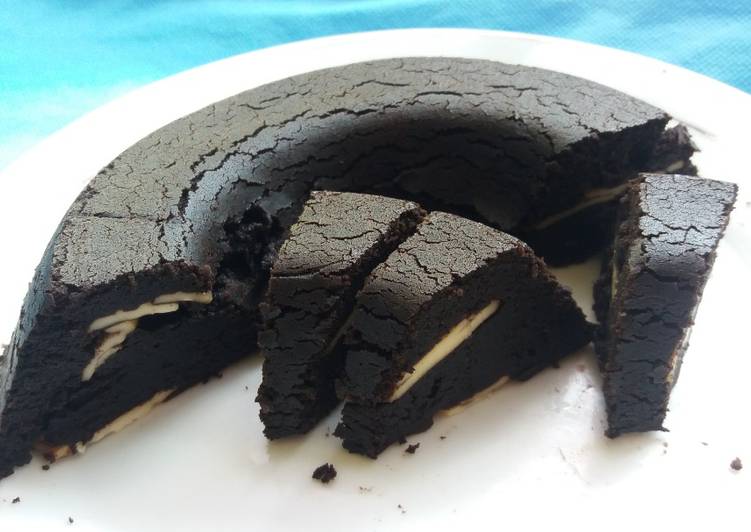 Resep Brownies Kukus Oreo Anti Gagal