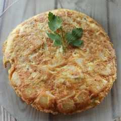 Una foto de Tortilla de papas sobrantes (hervidas)