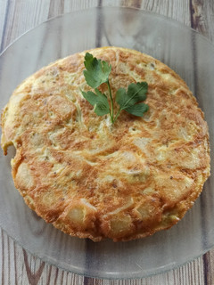 Una foto de Tortilla de papas sobrantes (hervidas)