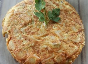 Una foto de Tortilla de papas sobrantes (hervidas)