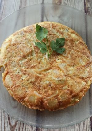 Una foto de Tortilla de papas sobrantes (hervidas)