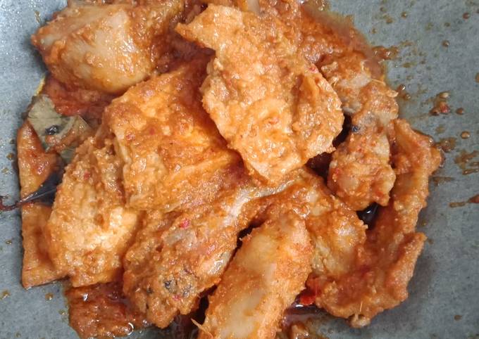 Langkah Mudah untuk Membuat Ayam bumbu rujak, Enak