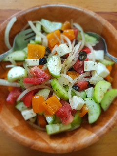 Una foto de Ensalada griega tradicional