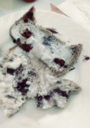 Una foto de Torrijas al horno con leche de coco