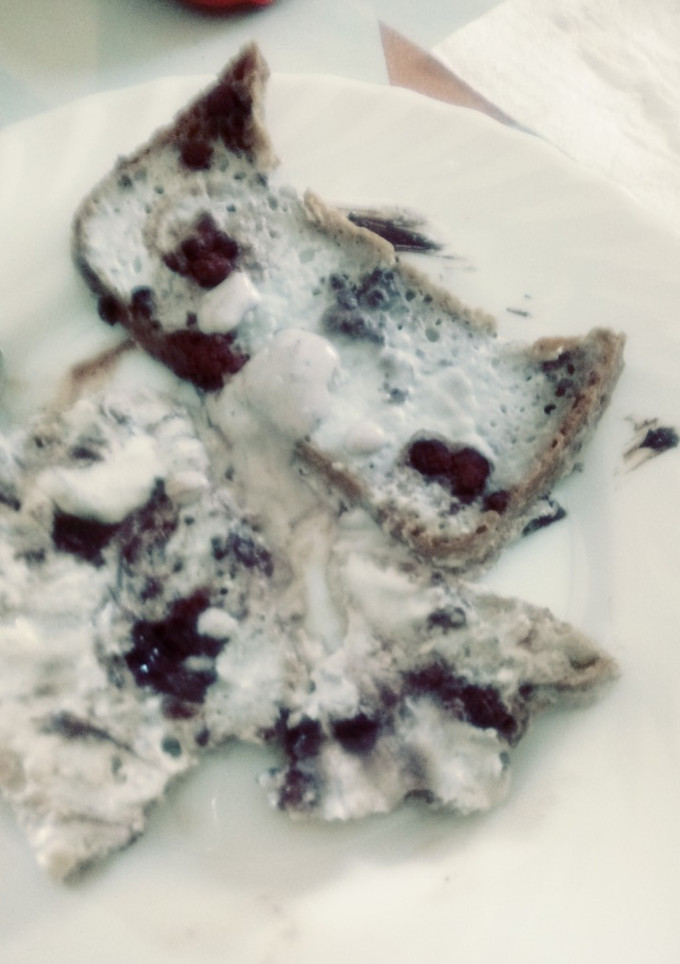 Una foto de Torrijas al horno con leche de coco