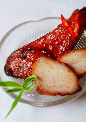 Hình của món THỊT xá xíu.