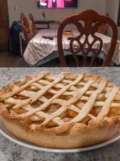 Una foto de Kuchen de manzana 🍎🍏