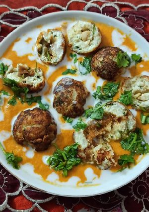 A picture of Royal Paneer Anjeer kofta.