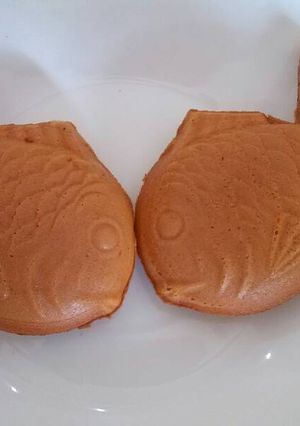 Hình của món Bánh cá taiyaki nhật bản.