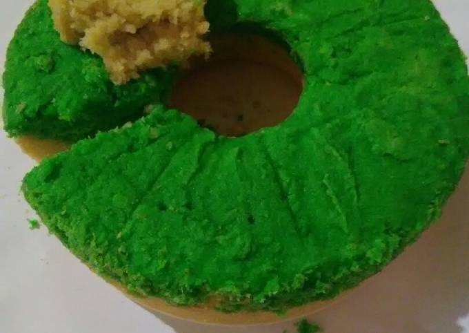 Resep Bolu singkong pandan yang Bikin Ngiler