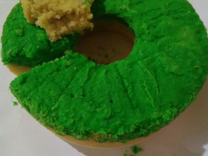 Resep Bolu singkong pandan yang Bikin Ngiler