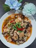 Tumis Udang Jamur Shiitake