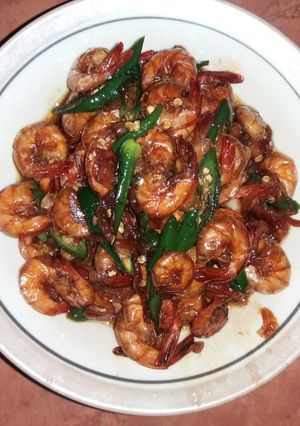Foto resep Udang Pedas Manis