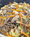 Mì Soba Xào Nấm Chay