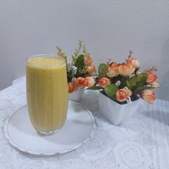 A picture of Mango smoothie.