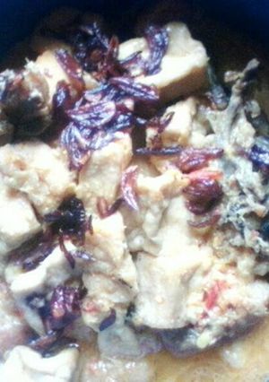 Foto resep Opor ayam tahu
