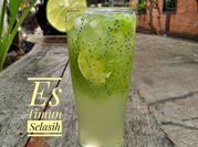 Gambar es timun selasih jeruk nipis