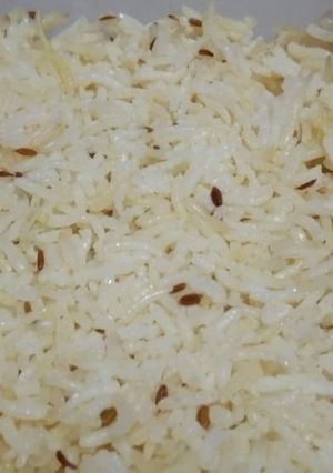 A picture of Cumin Rice.