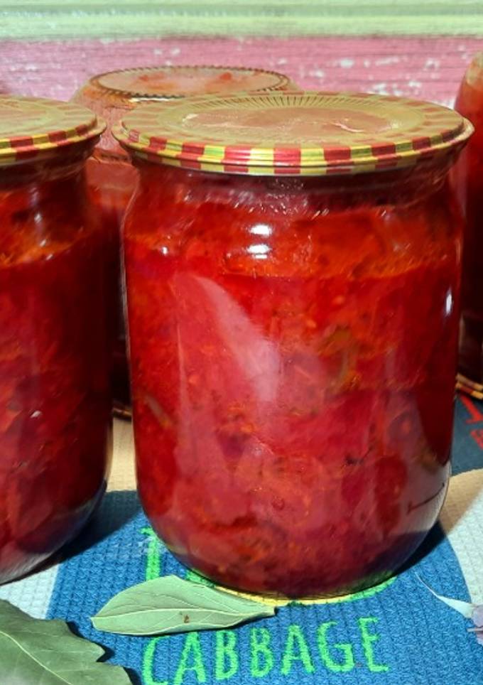 Борщова заправка на зиму/ Мамин рецепт перевірений роками)