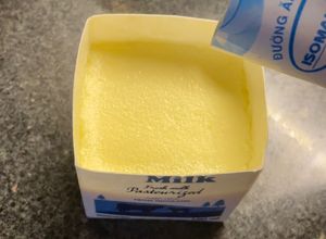 Hình của món Bánh Flan PhôMai.