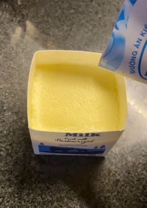 Hình của món Bánh Flan PhôMai.