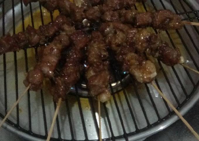 Resep termudah memasak Sate daging kurban hidangan Lebaran dijamin sempurna