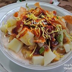 Special Chana Chaat with Aloo A picture of Special Chana Chaat with Aloo.