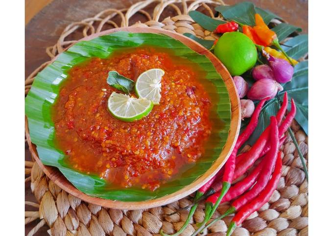 Resep Sambal Bajak Anti Gagal