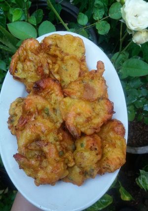 Foto resep Bakwan udang kunyit