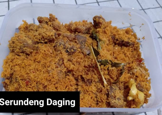 Yuk intip, Resep enak memasak Serundeng Daging ala ibuk Icis dijamin nagih banget