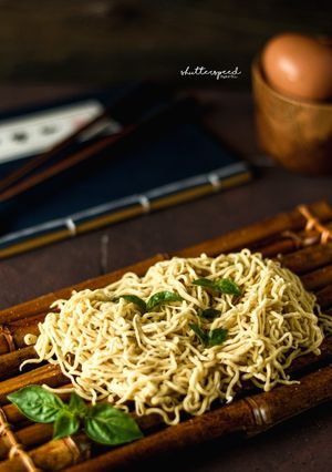 Foto resep MIE TELUR(Chinese Traditional Noodles)