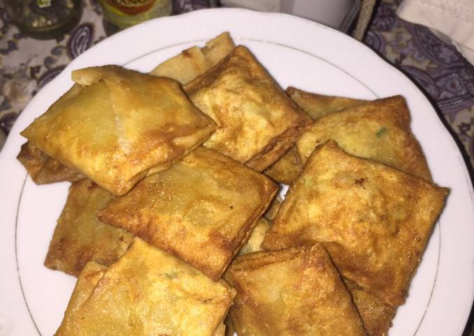 Martabak Telur Kornet Kulit Lumpia