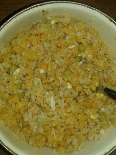 Una foto de Ensalada de lentejas turcas y arroz integral