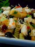 Mike's Chilled Artichoke Feta Pasta Salad