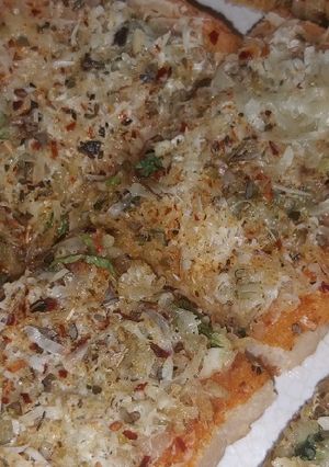 A picture of Garlic bread.