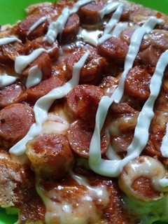 Foto resep Pizza Roti Tawar Teflon