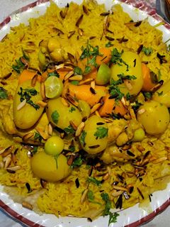 صورة لوصفة فتة لحم بالأرز...🍽