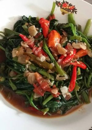 Foto resep Tumis kangkung saus tiram