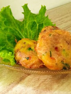 Foto resep Perkedel kentang dengan ayam (W#32)