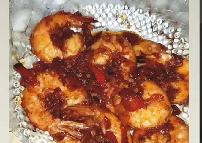 Udang Balado Paling gampang