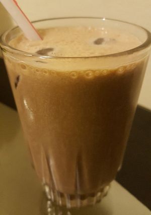 صورة لوصفة عصير الموز بالكاكاو 🍫🍫🍸